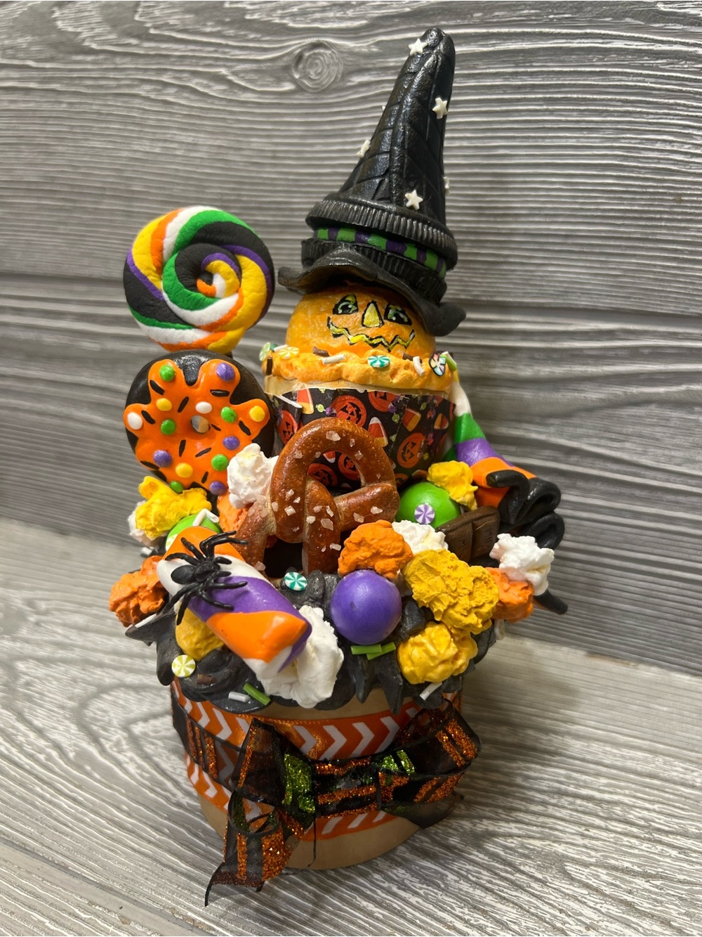 Handmade Faux Bake Foam Clay Halloween Candy Snacks